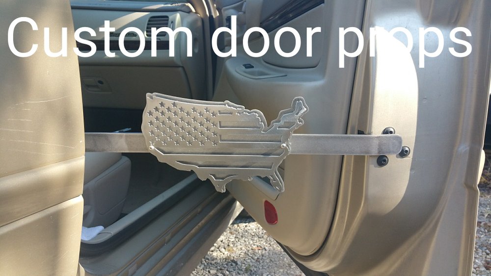 3D Custom Door Props 94-up Mustang, F150, Super Duty, Ranger - Click Image to Close